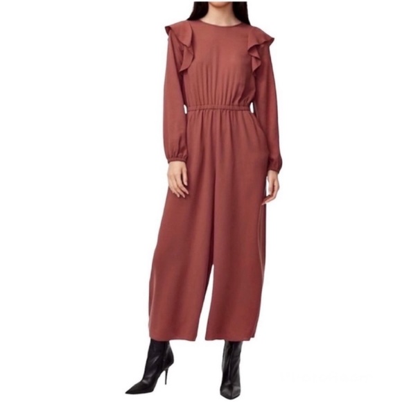 Aritzia Wilfred Fleurette Long Sleeve Jumpsuit - Picture 3 of 7